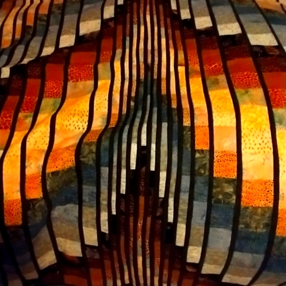 Artistic Safari double sided handmade quilt large - Picture 1 of 16